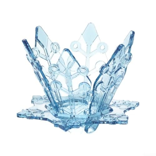 Fauhapyway Transparent Coffee Dripper Plastic Heat Resistant Material(blue)