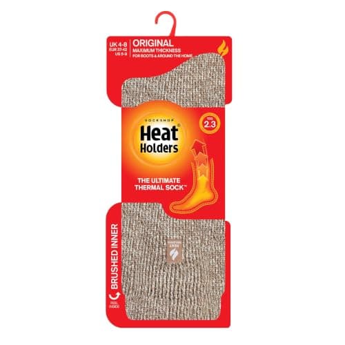HEAT HOLDERS - Mens & Womens 2.3 Tog Original Thermal Socks | 3 Sizes | Thick Warm Fluffy Insulated Socks for Winter | Ideal for Raynauds — view 4
