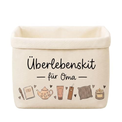 Survival Kit Grandma Gift Bread Basket Birthday Gift for Grandma 1 Piece