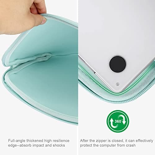 Arvok 17 17.3 Inch Laptop Sleeve Multi-Color Size Choice Case/Water-Resistant Neoprene Notebook Computer Pocket Tablet Briefcase Carrying Bag/Pouch Skin Cover for HP/Dell/Lenovo/Asus/Acer — view 3