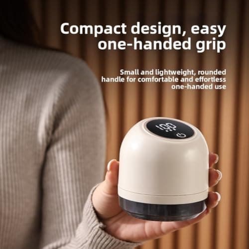 Portable Bobble Remover Compact Ergonomic Design Travel(beige) — view 2