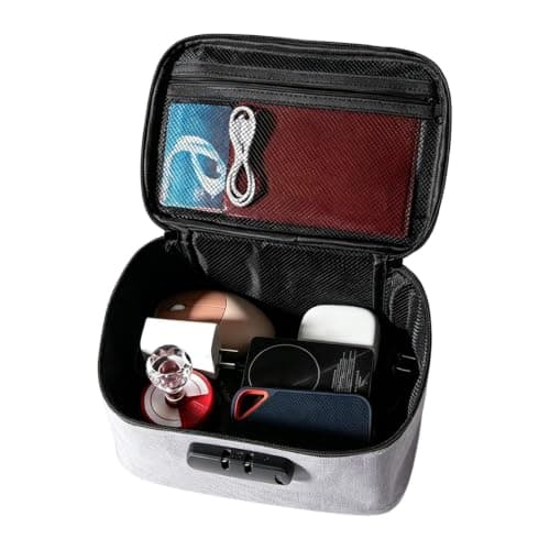 Lockable Bag Oxford Cloth Multi-functional Toiletry Organizer — view 3