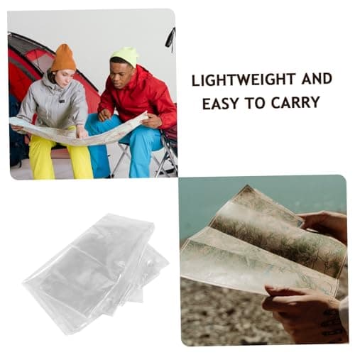 BESTonZON Map Bag Portable File Holder for Hiking Camping Stuff Travel Pouches for Packing File Storage Bag Documents Storage Folder Outdoor Pouch — view 6