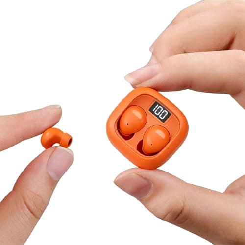 Small Invisible Earbuds Mini Earphones Wireless Sleep In Ear Buds Bluetooth