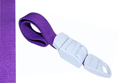 Tourniquet Quick Release Buckles Latex-Free Solution for Medical Emergencies in NHS A&E, First Aid Kits, and Outdoor Activities (Purple)
