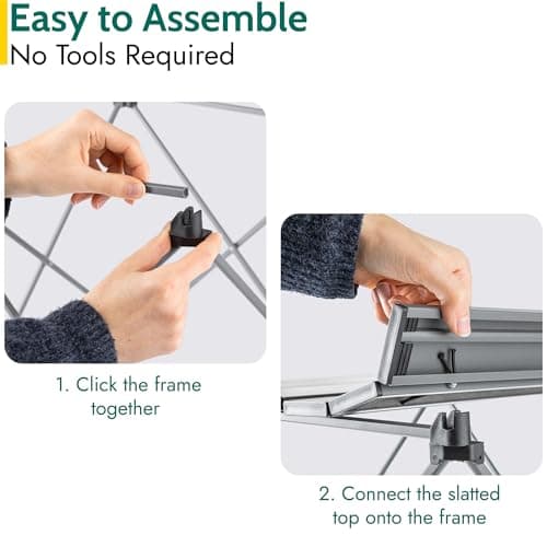 Trail Small Lightweight Aluminium Camping Table, L43cm x W40cm x H40cm — view 5