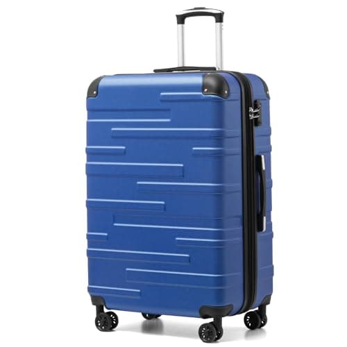 COOLIFE Large Suitcase 28 inch, 93L Expandable, mit TSA Lock, ABS Hardshell