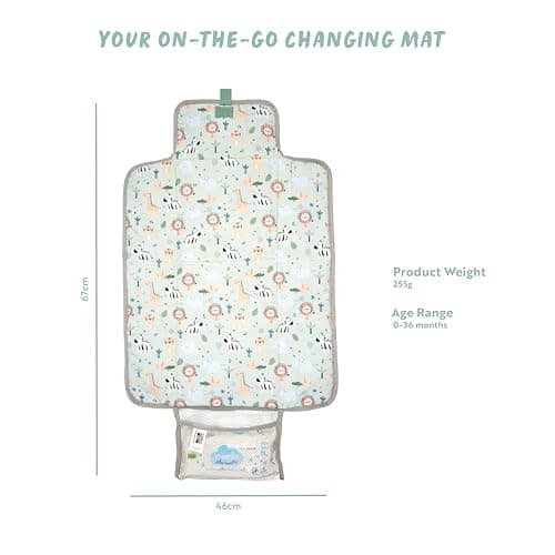 Polar Gear Baby Changing Mat, Portable Travel Changing Mat for 0-3yrs Old — view 6
