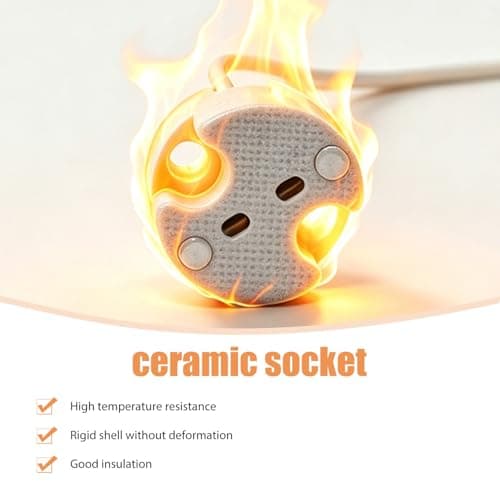 20 Pack MR16 GU5.3 G4 G6.35 GU4 Lamp Sockets for LED & Halogen Bulbs, Ceramic Base Light Socket Holders for LED and Halogen Bulbs Heat Resistant Wires Low Voltage Bulb Holder Fittings — view 4