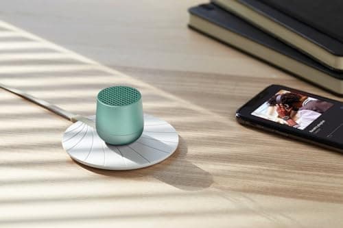Lexon MINO+ Portable Bluetooth Mini Speaker with HD sound, Rechargeable and Pairable - mint — view 2