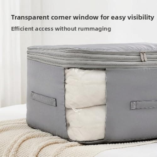 ZiStarlilife Compression Packing Cubes Foldable Cotton Bag(3-layer) — view 3