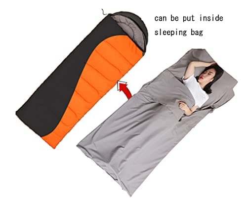 JITTY Sleeping Bag Liner 210x115cm(Navy) — view 6