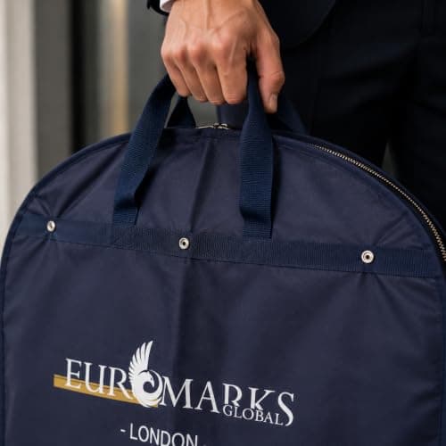 2 X Luxury Travel Long Suit Bags, Foldable Dress Bag, Garment Bags, Breathable Dust Proof Water proof Clothes Covers, Suit Protector with Zip, 150cm X 60cm — view 3