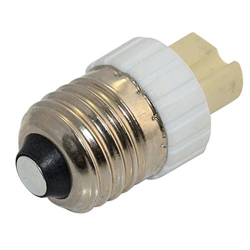 FINELED E27 to G9 Socket Adapter,E27 Male to G9 Female Bulb Base adaptor Converter(pack of 3) — view 3