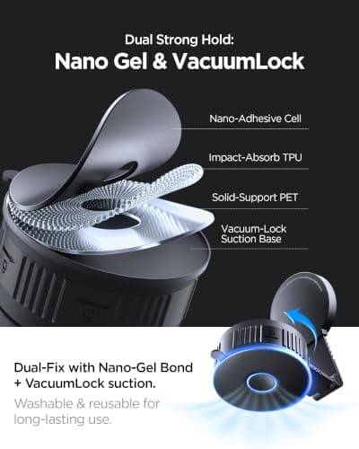 Spigen VacuumLock MagSafe Car Mount Magnetic Car Phone Holder Cradle — view 6