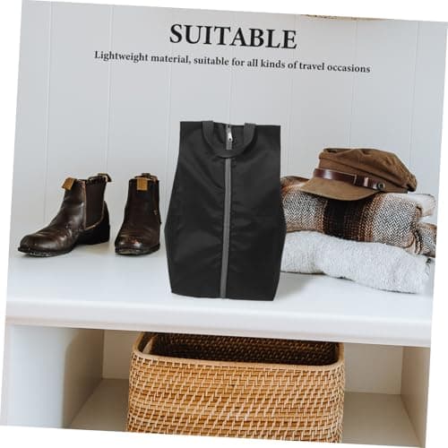 COLLBATH 5pcs Boot Packing Bags for Travel Shoe Storage Bags Organizer for Walking Boots Sport Shoes Casual Footwear for Travel — view 6