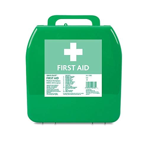 Lewis-Plast Medium Premium BS8599-1 Compliant (Low-Risk High Risk) First Aid Kit - First Aid Kit for Injuries — view 2