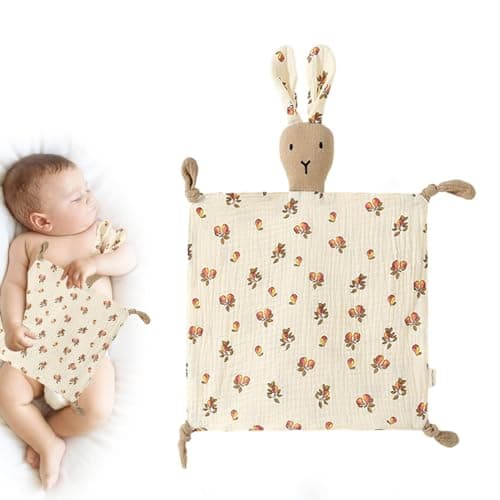Bunny Security Blanket Cotton Breathable Lovely Rabbit — view 6