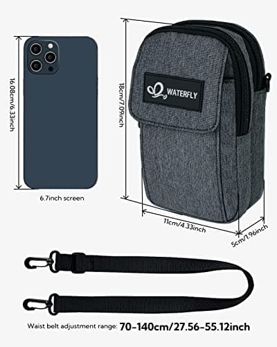 Waterfly Small Shoulder Crossbody Bag: Multifunctional Mini Handbag — view 2