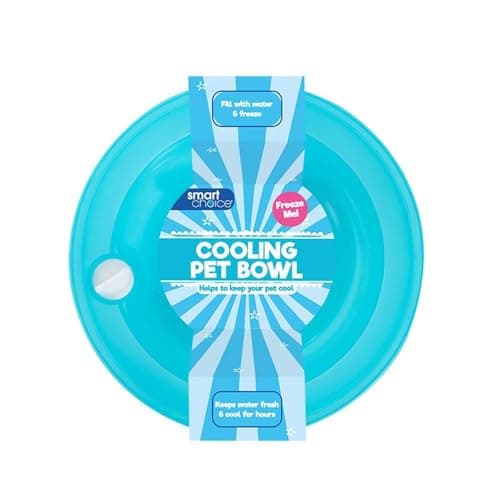 YöL Cooling Water Bowl - Pet Dog Puppy Freezable Ice Cold Summer Hot Weather Travel Refillable Reusable