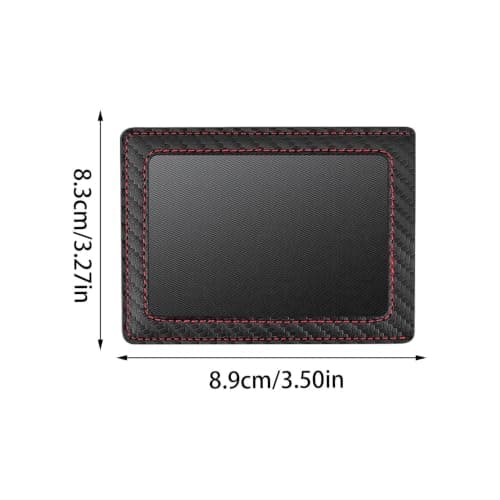 Visor Clip Photo Frame | Car Sun Visor Holder | PU Leather Display — view 2