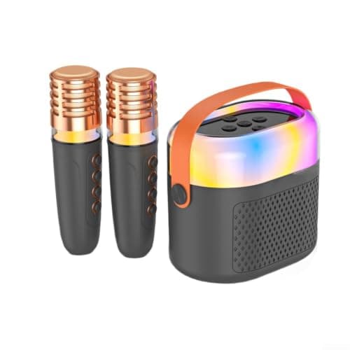Compact Wireless Mic Speaker 12x8x10cm Easy Carry(Khaki) — view 2