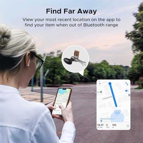UGREEN FineTrack Mini Tracker Tag for Apple Find My, Replaceable Battery — view 4