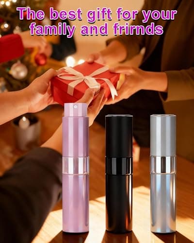 FitDA Travel Perfume Atomiser Refillable, 3 Pack 8ml Perfume Atomiser — view 5