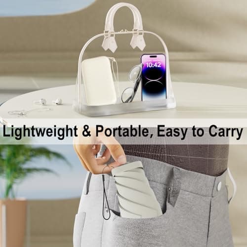 Copulan Mini Travel Umbrella, UPF 50+ Compact Fits in Purse — view 3