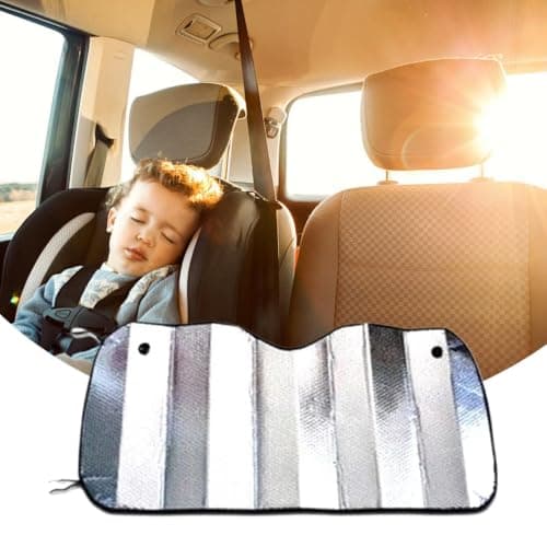 Car Windshield Sunshade Vehicle Window Urban Driving Sedans SUVs RVs Summer — view 3