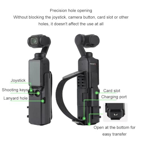 MUXZSIZ Camera Mount Leveraging Leather Action Camera Accessories Providing — view 2