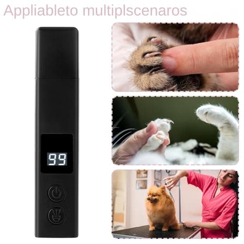 Dog Paw Trimmer Puppy Trimmer, Quiet Working Grinder, File — view 5