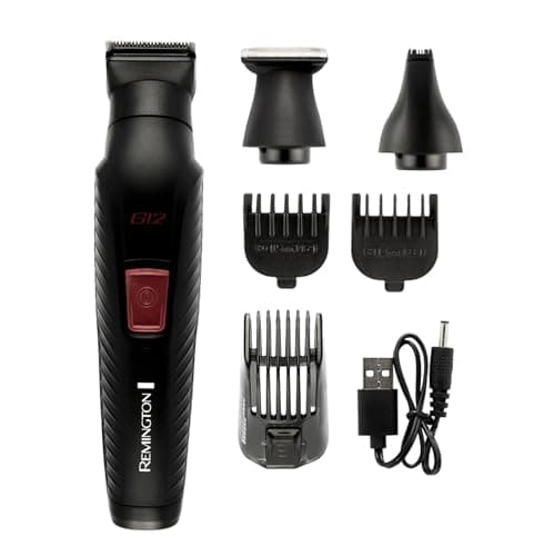 Remington 12-in-1 All-in-One Trimmer, Multi-Grooming Kit with 6 Attachments
