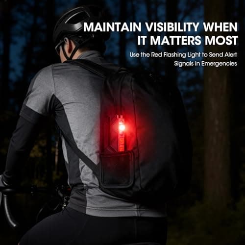 GnohGnoh Rechargeable Torch,EDC Tactical Flashlight with RGB Light,1500 Lumens Ultra Bright Travel Torch, Camping Flashlight for Outdoor, 5 Modes with Memory Function Pocket Light CSD1 — view 4