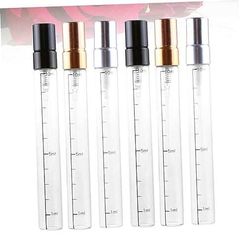 DOITOOL 6 Pack 10ml Glass Scale Spray Bottle for Travel and Make — view 4