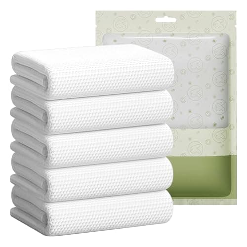 Upgrade 10 Pack Travel Towels Disposable for Body Bath Towel Shower, 140 x 70cm Large Cotton Bath Towels Washcloth Reusable for Hotel Camping Sports Hiking Beach Massage Salon Gym