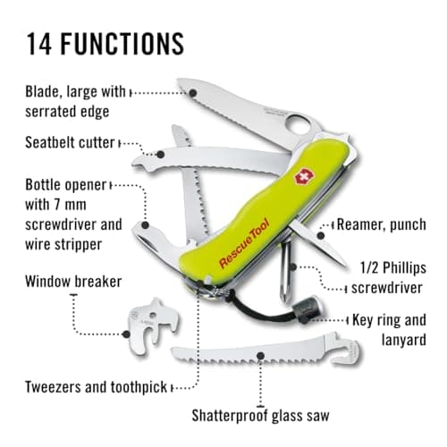 Victorinox Rescue Tool Swiss Army Knife - 13 Functions, Multitool — view 4