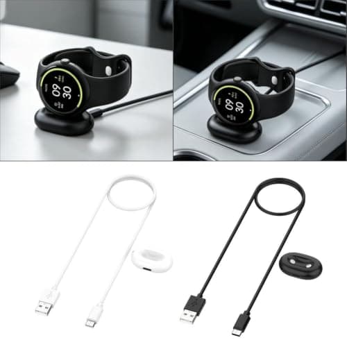 Magnetic Charger Compatible with Google Pixel Watch 4, USB-C Travel Dock — view 4