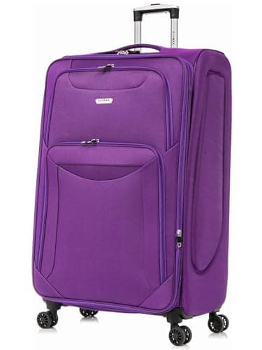 29" Large Super Lightweight 4 Wheel Suitcase Luggage Expandable With Wheels
