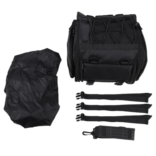 AOWINHIT Motorcycle Rear Luggage Bag Expandable 20-30L Capacity for — view 6