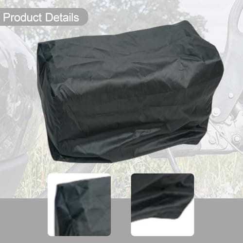 Ronyme Folding Bike Storage Box Bike Transport Case Professional Portable Riding Container Hiking Zipper Folding Organizer, S — view 5