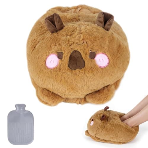 Zogxyc Foot Warmer with 1L Hot Water Bottle, Hot Water Bottle for Feet