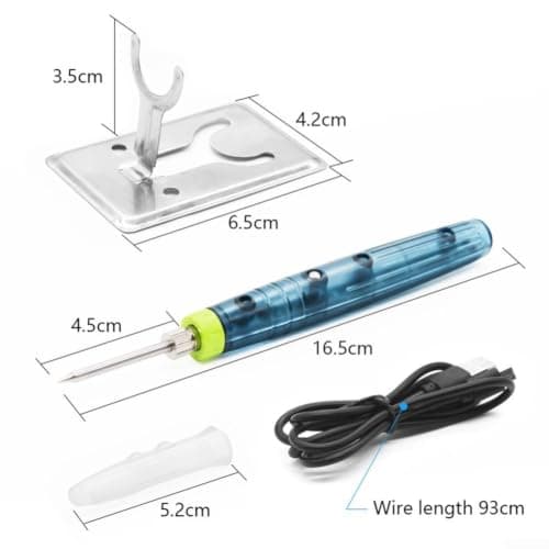 Stainless Steel USB Soldering Iron 8W Fast Heat — view 6