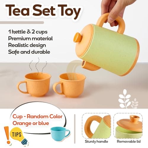 HYAKIDS Toy Pots and Pans Set Kids Kitchen Accessories — view 2