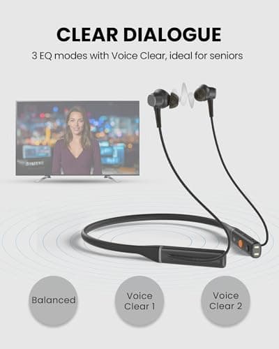 Avantree Aura Loop - Auracast Wireless TV Earbuds with Voice Clear — view 6