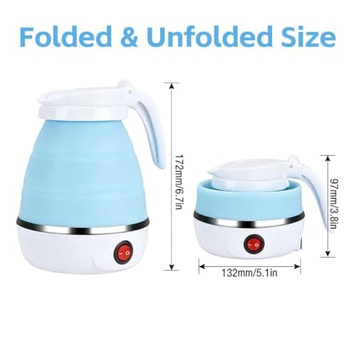 Travel Kettle Electric Foldable Camping Kettle Collapsible Kettle — view 4