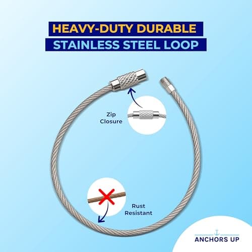P&O Cruise Luggage Tag Holders [4 Pack] – Waterproof, Durable with Steel Loops – Fits All P&O Cruise Ships for Cruising in 2026, 2027 and 2028 – Cruise Essentials — view 5