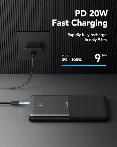 VRURC Power Bank 30000mAh, 22.5W Fast Charging Slim Portable Charger — view 4