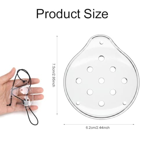 Transparent Eye Shield 4PCS Clear Plastic Eye Patch After Cataract Surgery — view 2