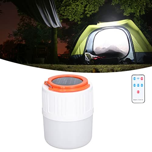 Camping Light, Voice-Activated Auto Induction Camping Lights Solar Camping Lights USB Charging Outdoor Waterproof Campsite Stalls Night Market Bulb Lights — view 2